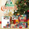 Feiertagspuzzle für Erwachsene Saisonales Raumdekor-Accessoire Weihnachts-Adventskalender Puzzle-Set für Erwachsene 2025 für Kinder