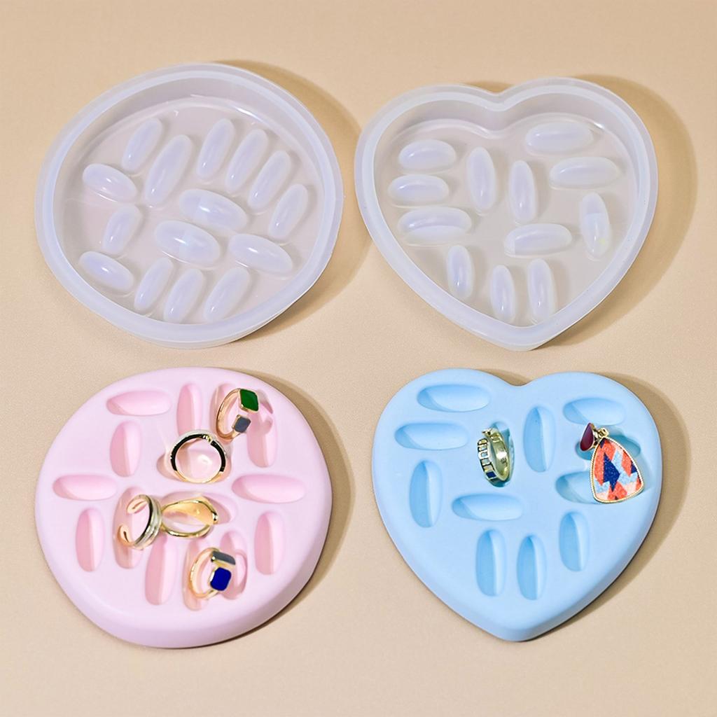 Sturdy Silicone Mold For DIY Jewelry Storage Tray Durable And Flexible Ideal For Craft Enthusiasts And Beginners
