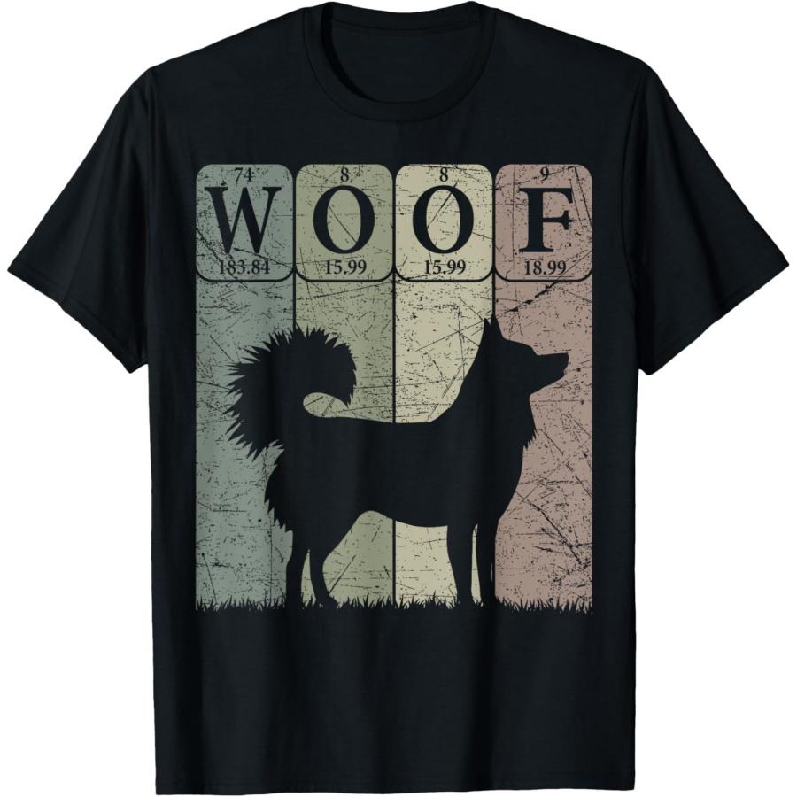 Аляскинский Клей Кай Таблица Менделеева Элементы Любитель Собак Футболка(1) XXXXXL чёрный