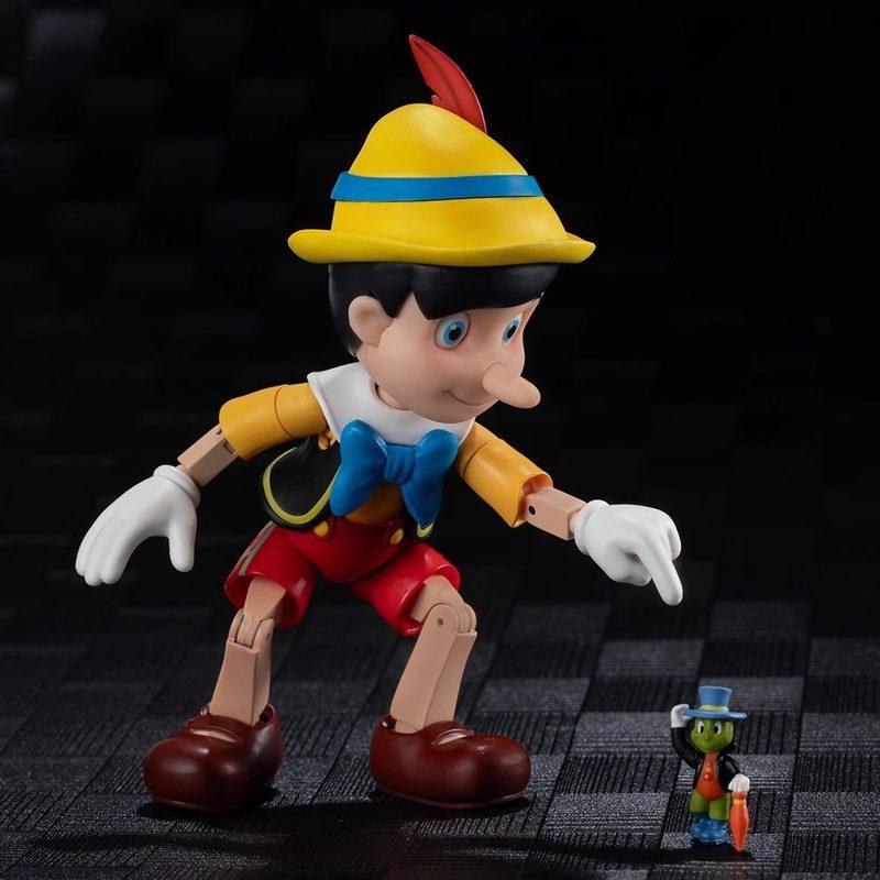 Gt Pinocchio Alloy Action Figure Boy Trendy Toy Desktop Decoration Collectible Fairy Tale Character Model Festival Surprise Gift