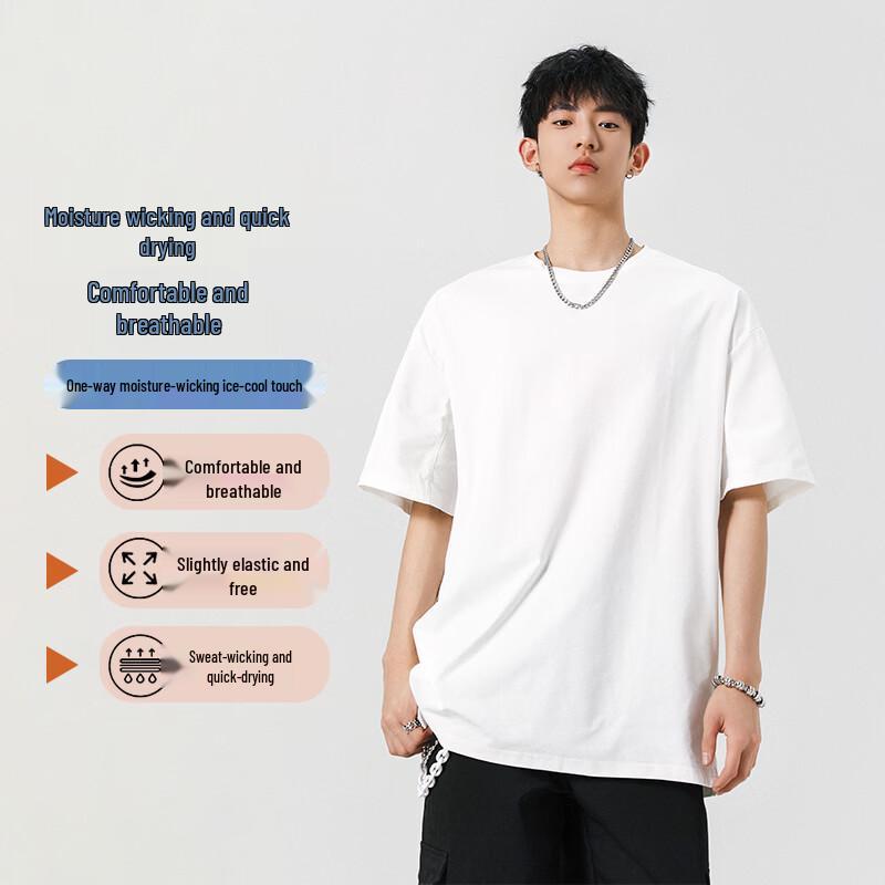 VUUG Men s Casual Breathable Short-Sleeve T-Shirt 2XL