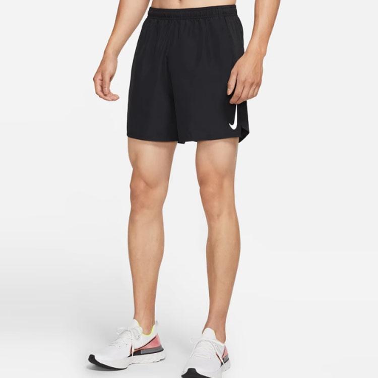 Nike Challenger Running Sports Quick-Dry Woven Track Training Shorts Men Bottoms Black DB4012-010