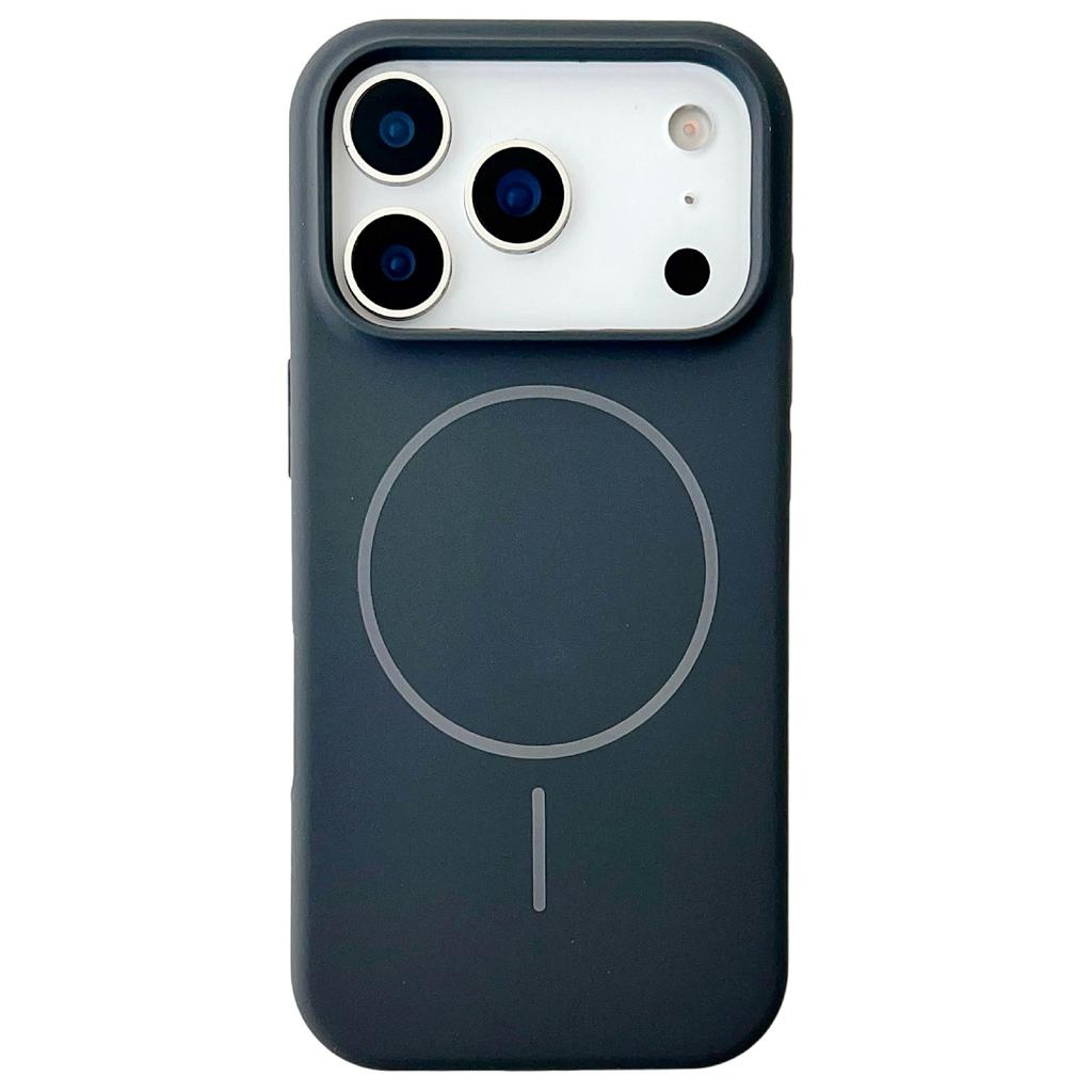 For iPhone 17 Pro Case Compatible with MagSafe Liquid Silicone Anti-Drop Phone Cover
