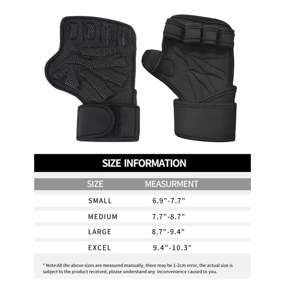 1 Pair Finger Cot Palm Protector Gloves Non-slip Weightlifting Hand Protect Pads  Pull-ups