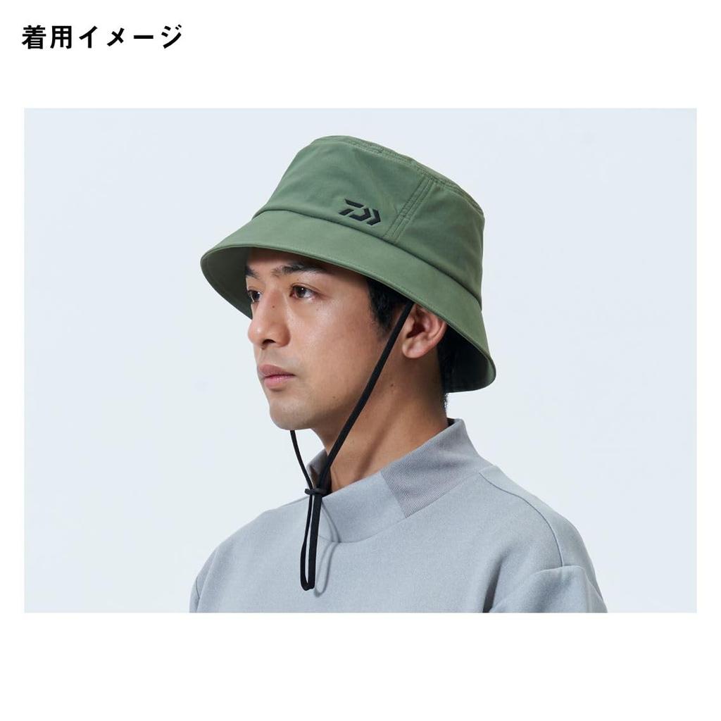 Daiwa Stormfleece Bucket Hat Olive Free Size DC-9025W Green,