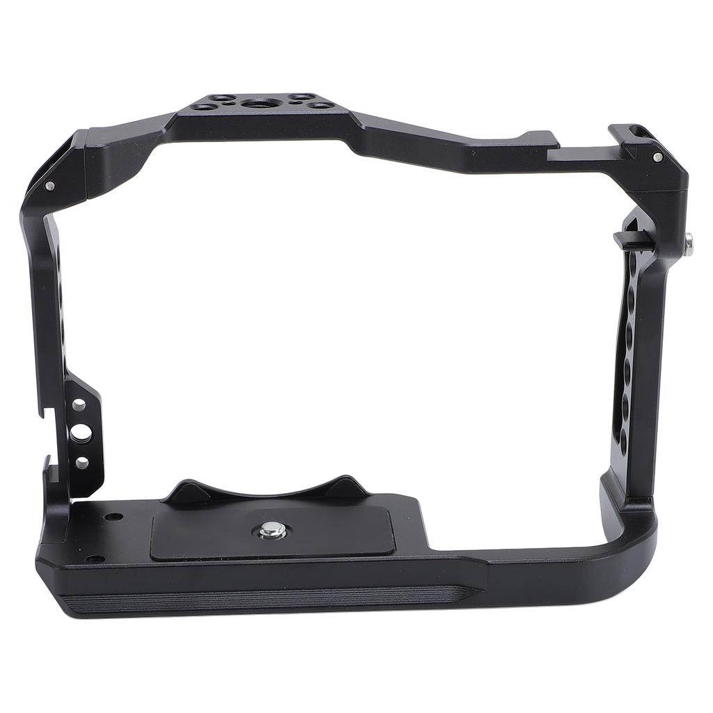 Camera Cage for R8 Camera Frame Rig with for Arca Base Cold Shoe Strap Slot 1/4 3/8 in Screw Holes for Vlog Video Recording