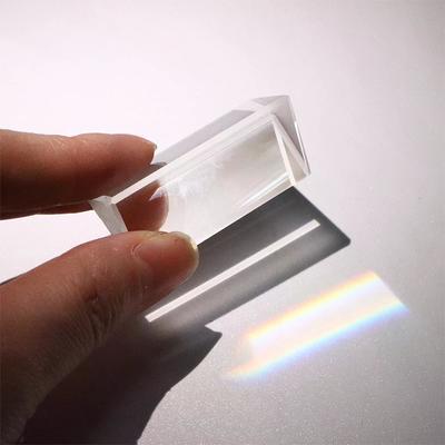 Pädagogisches Glasprisma - Spektrale Reflexion, Ideales Lehr- und Fotografie-Werkzeug, Perfektes Geschenk für Wissenschaftsbegeisterte