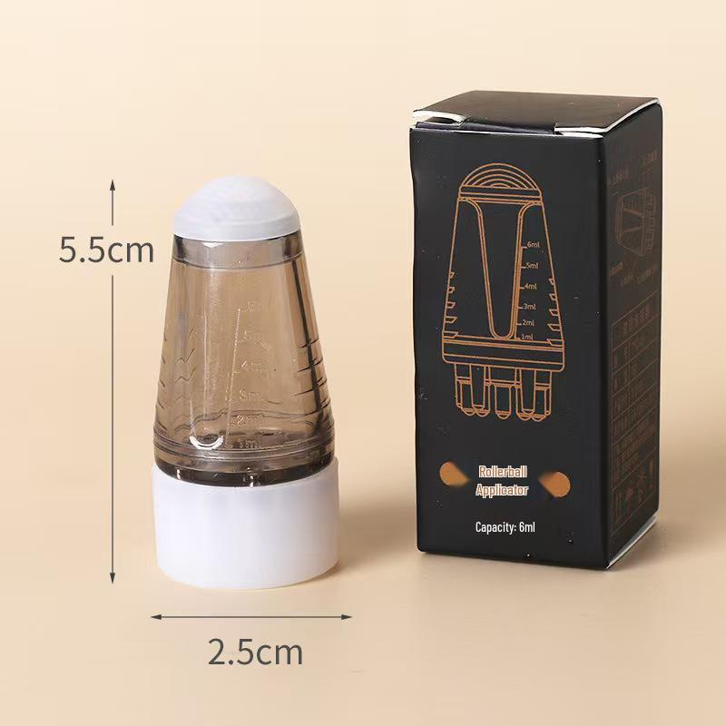 Essential Oil Rollerball Scalp Massager & Medication Applicator Comb for Hair Treatment