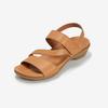 Young Age Women Curve Strap Sandal Camel