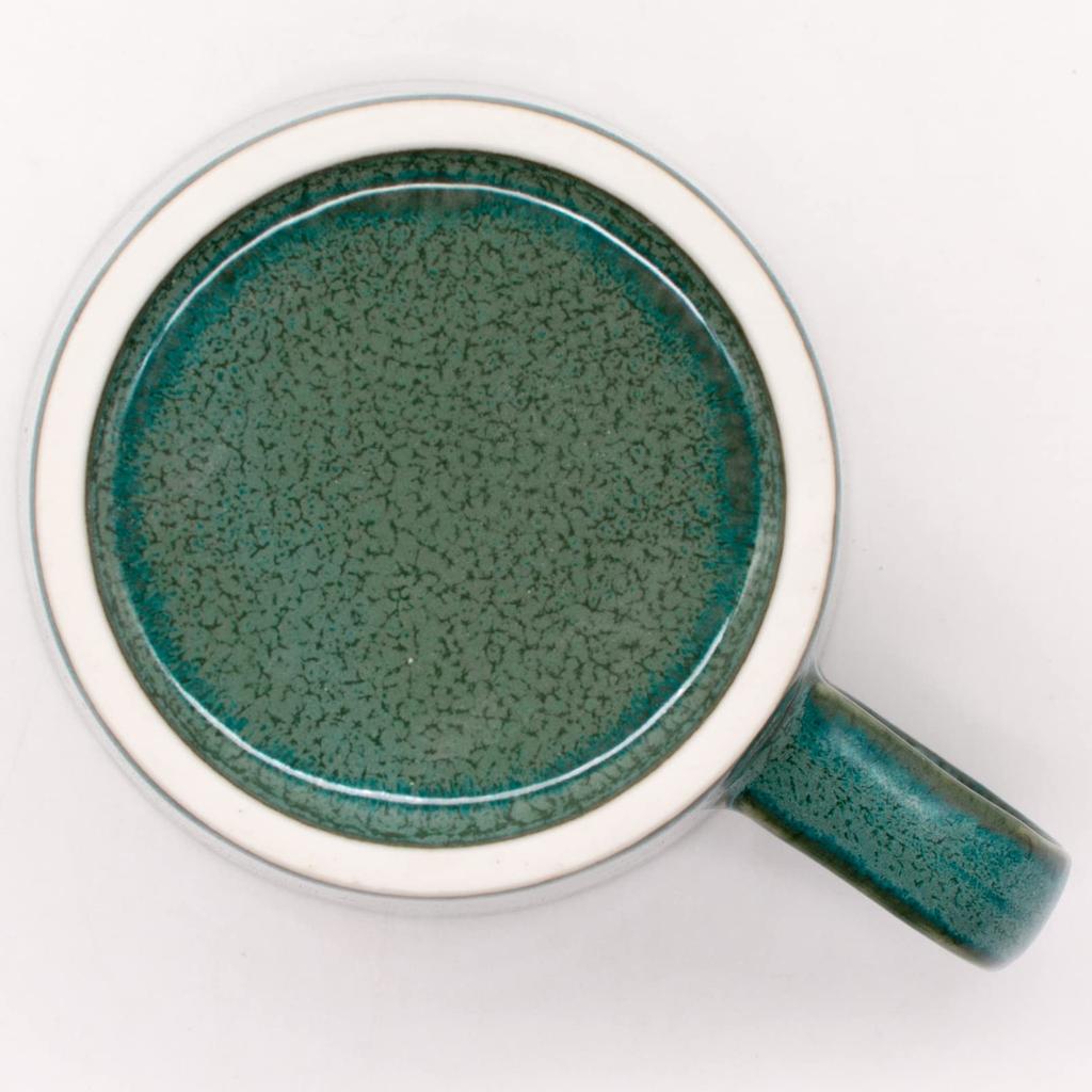 Aito Seisakusho [Natural Color] Mug Large Approx. 320ml Green Simple Light Generous Gift Mino Ware Dishwasher Microwave Safe Made In Japan 517027
