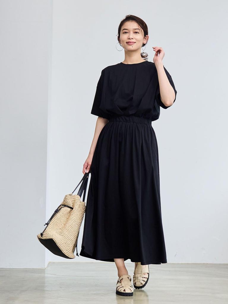 Cohen RONEL Clear Smooth Gathered Dress, 76966430095, 1150 LT.GRAY (11), Size M