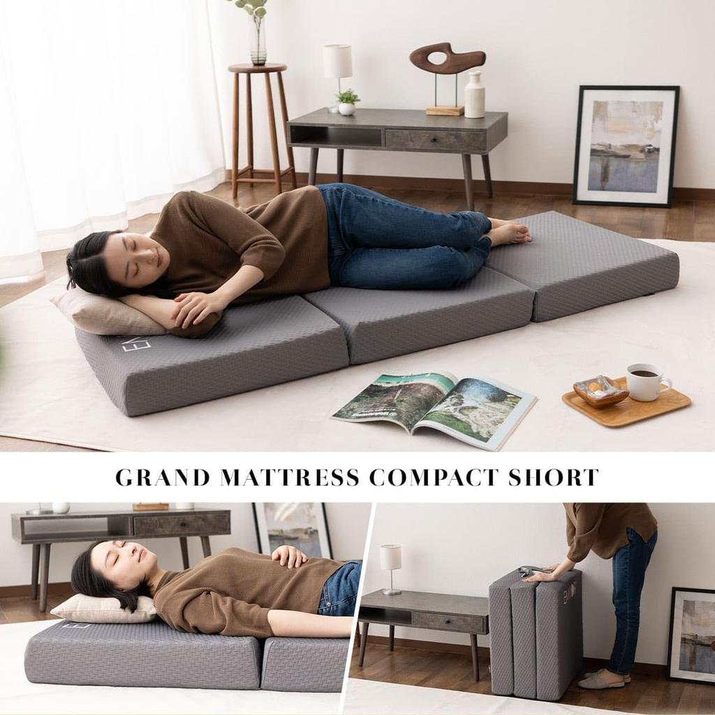Emour Grand Sleeping Sleeping In the Outdoor 65 X 180 Compact Foldable Mattress, Camping, Car, Mat, Approx. Cm, Short,