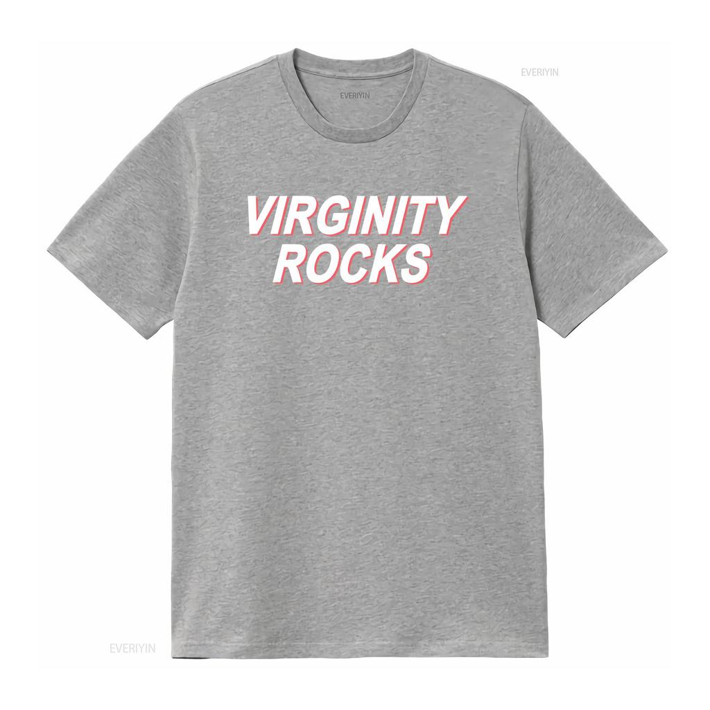 Danny Duncan Jungfräulichkeit Rockt Baumwolle Herren Medium Blau T-Shirt vintage gewaschen Mode Oberteil für den Alltag Weich Streetwear