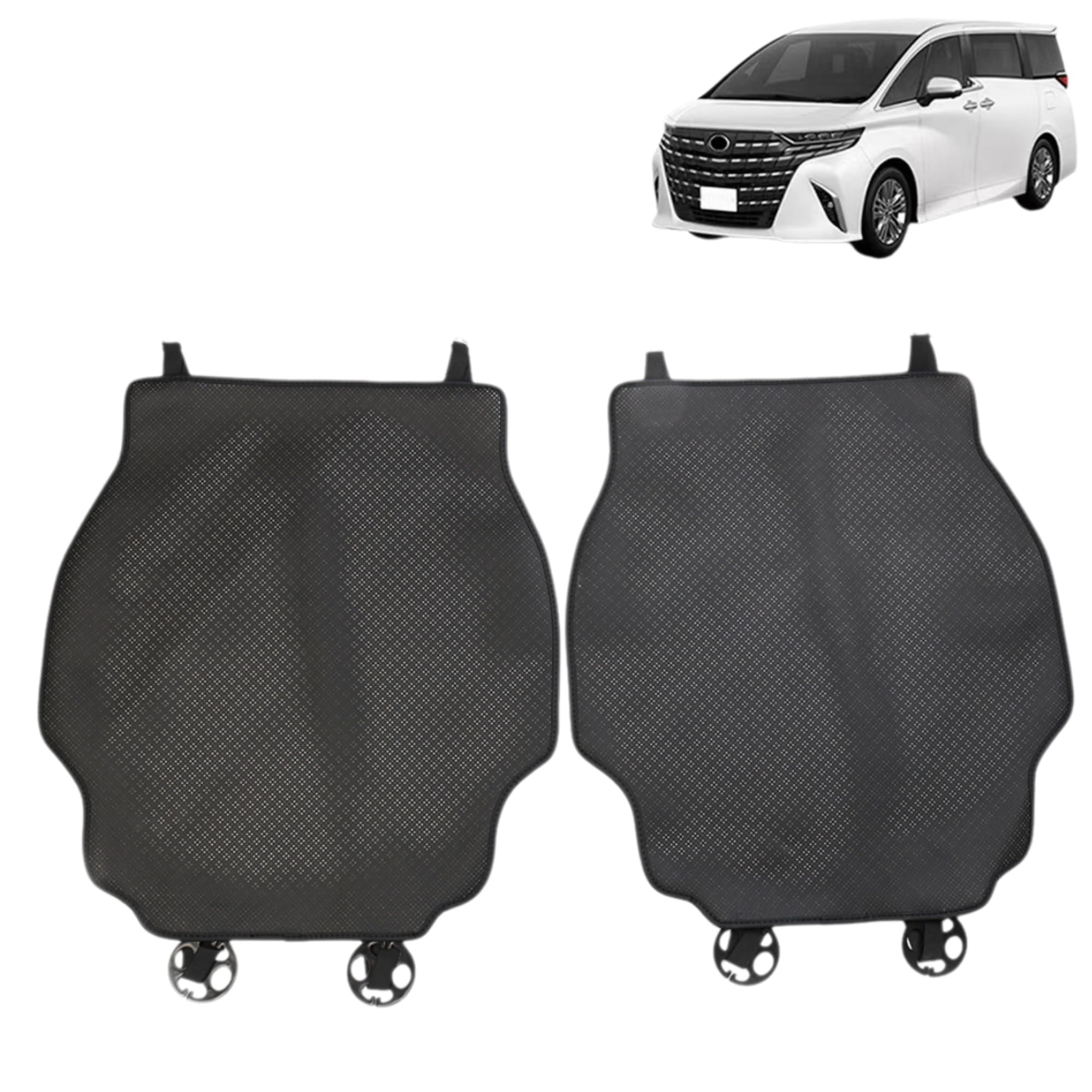 DodoxDIY Applicable New Alphard 40 Series Vellfire 40 Series Accessories PU leather чёрный