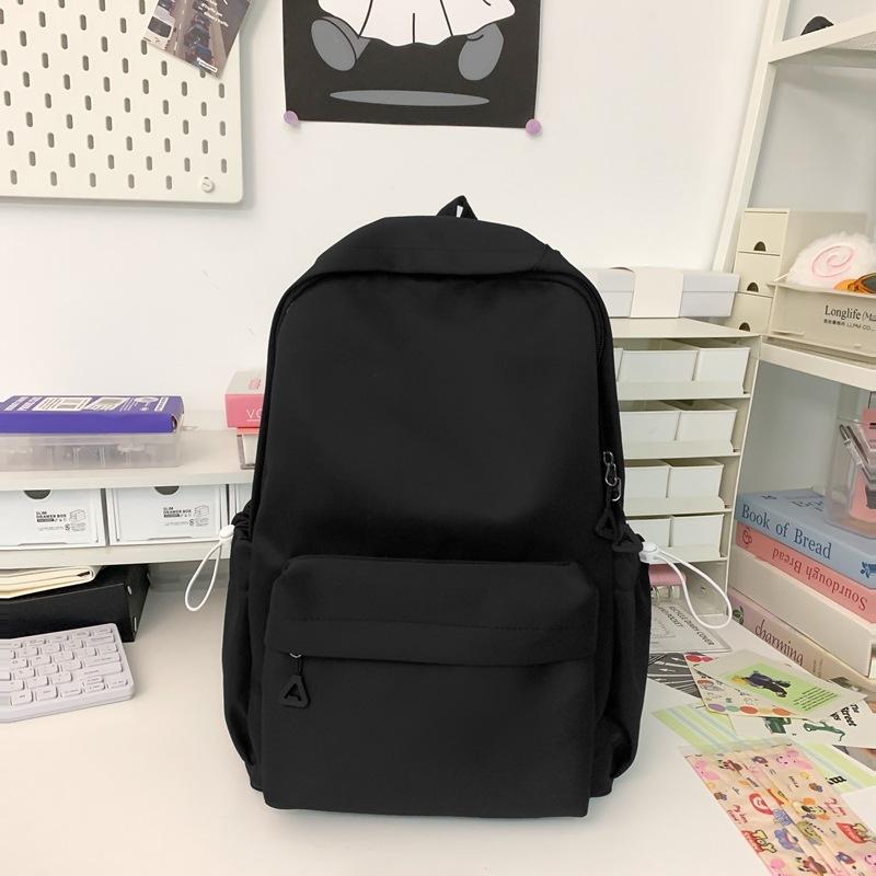 

Fashion new trendy brand letter large capacity backpack casual simple student schoolbag female travel backpack Single pack