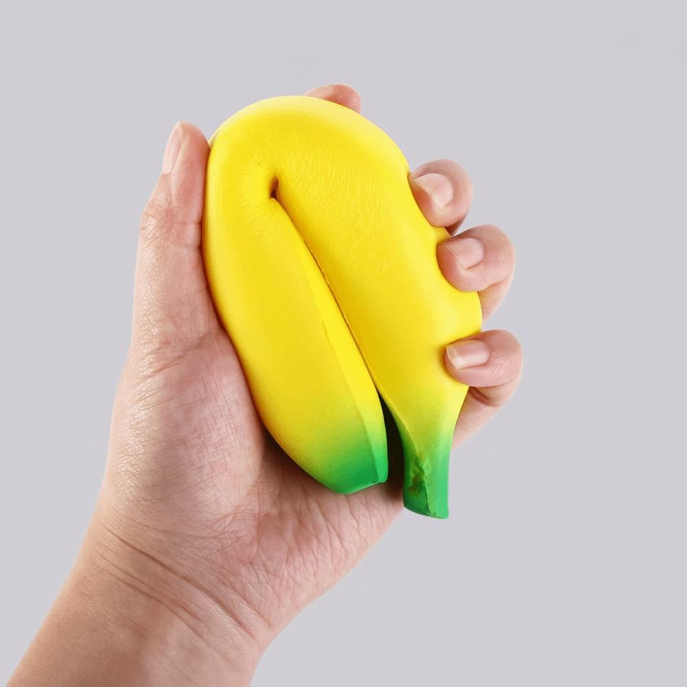 Soft Soft Squishy Banana Slow Rising Banana Squeeze Toy Simulator Slow-rebound Banana Toy  Gifts