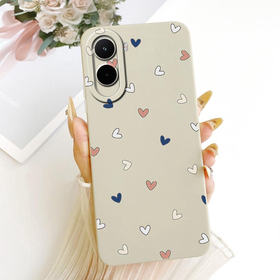 For Xiaomi Poco M7 Plus Case PocoM7 4G Pretty Girl Sunfower Painted Phone Case For Xiaomi Poco M7 Pro PocoM7 Plus 5G Soft Fundas