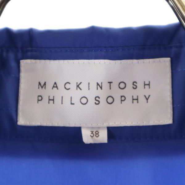 MACKINTOSH PHILOSOPHY Sanyo Shokai trench coat 38 Blue Women Used