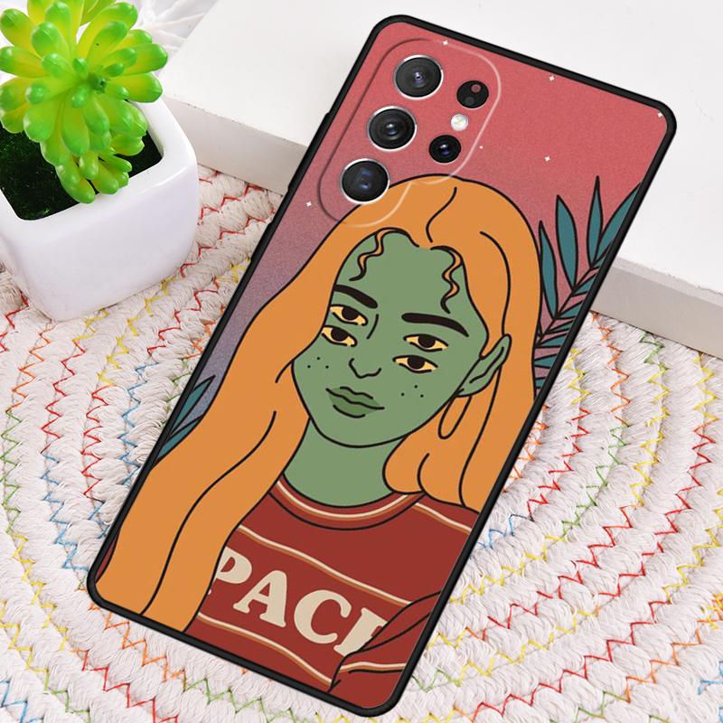 Hippie Grunge Art Silicone Phone Case For Samsung Galaxy Note 10 Pro S26 S25 S24 S23 S22 S21 Plus S25Ultra Capa Cover