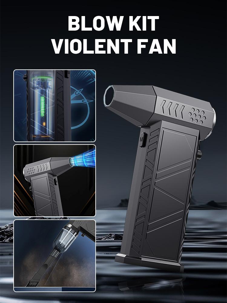 Turbo jet fan 300000 RPM Electric Air Blower 53M/S Portable Turbo Fan High Speed BRUSHLESS MOTOR Air Duster Cleaning Tools