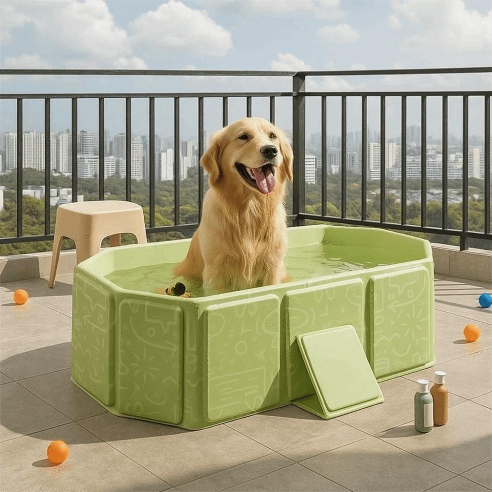 Wielofunkcyjna wanna do kąpieli dla psa o dużej pojemności, basen dla zwierząt domowych dla kotów i psów
