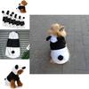 Cozy Panda Transformation Pet Clothing For Dogs And Cats In White