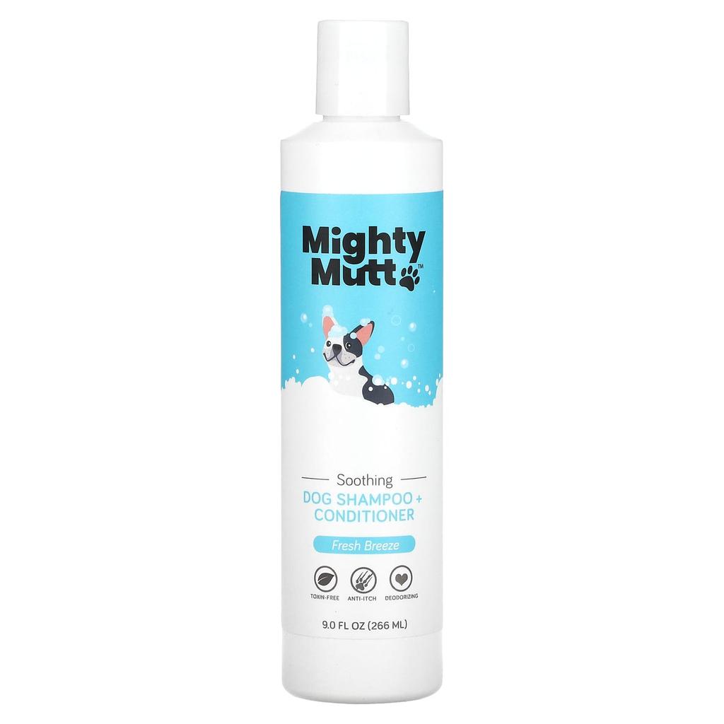 Shampoo + Conditioner for Dogs, Fresh Breeze, 266Ml(9Fl Oz)