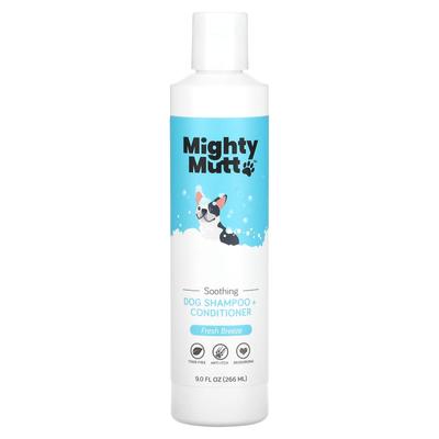 Shampoo + Balsamo, per Cani, Brezza Fresca, 9 fl oz (266 ml)