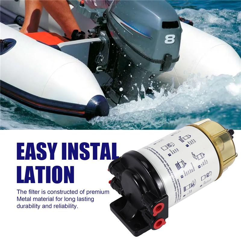 S3213 Kraftstoff-Wasserabscheider Filterbaugruppe Für Außenbordmotor Mercury 35-60494-1 Für B32013 18-7932-A87Q