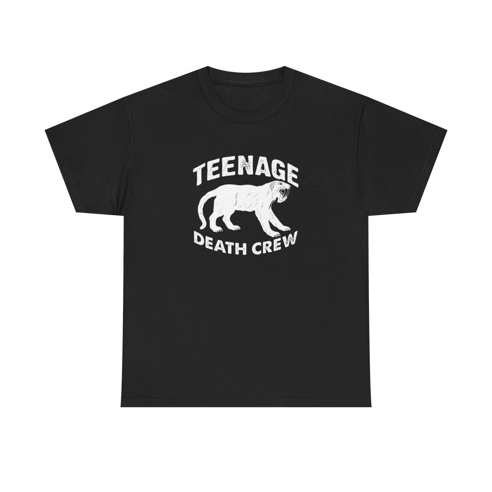 

Teenage Death Crew Vintage Graphic T Shirt Mens Womens Tees Top Unisex Heavy Cotton Tee 4XL