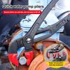CR-V Water Pump Pliers  Extra Large Opening Anti-Slip Clamping Wrenches for Plumbing & Pipe Repair