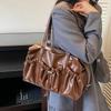 Women PU Leather Crossbody Shoulder Bag 2025 Winter Retro Underarm Bag Luxury Designer Female Brand Handbags and Purses
