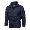 Neue große Jacke für Herren im Frühjahr und Herbst, wind- und wasserdicht, mit Kapuze, für den Außenbereich, Herrenjacke