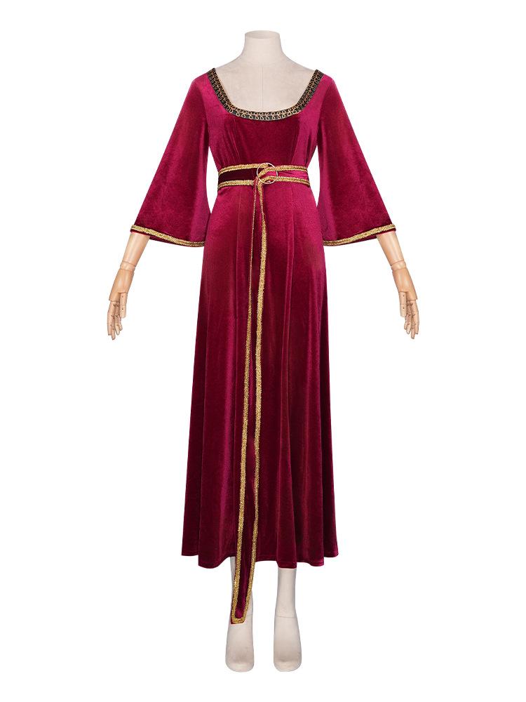Cosplay Strega Incantata: Abito ispirato a Madre Gothel con Capelli Lunghi per Donna
