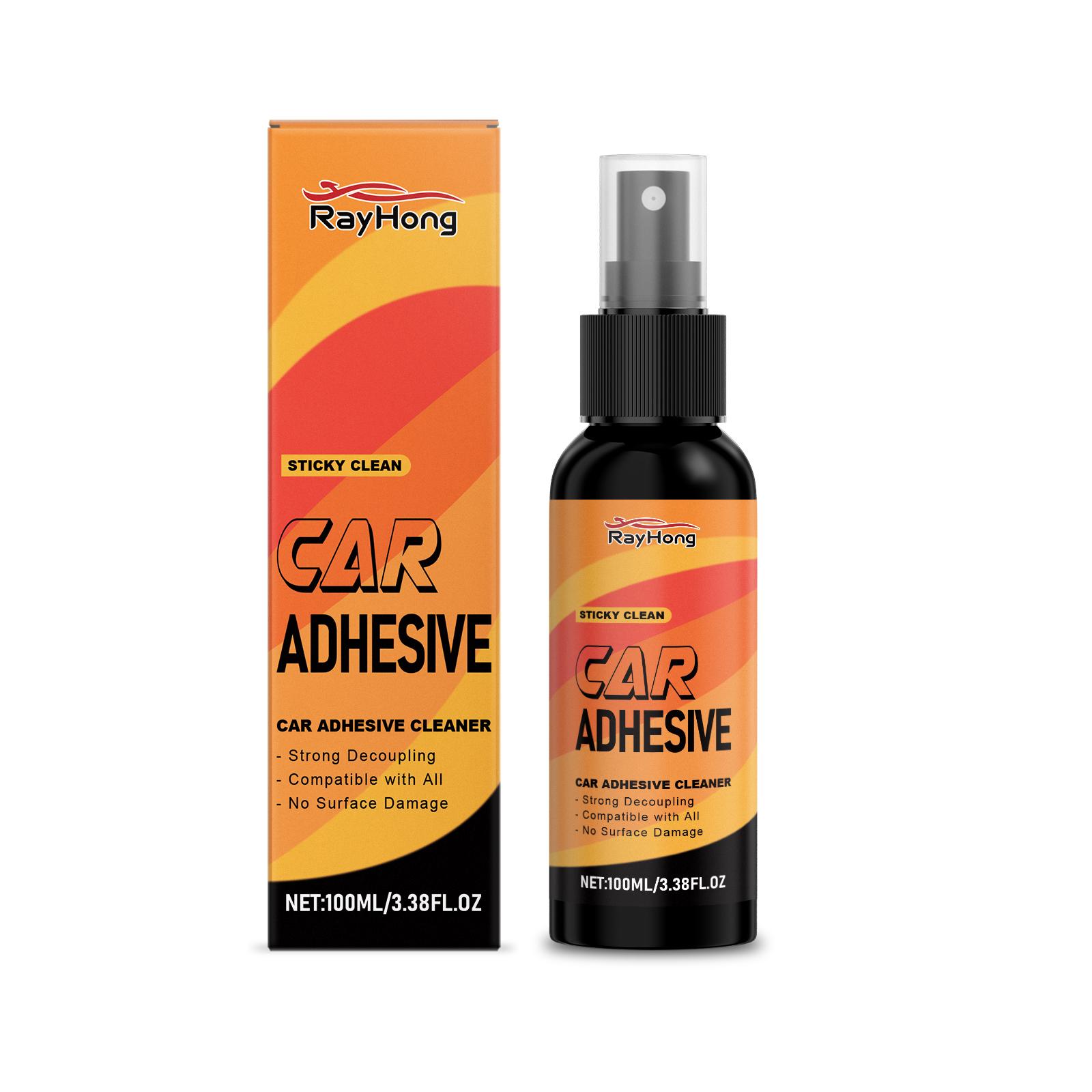 Auto Adhesive Remover Spray Powerful Formula For Sticker Residue Glue Cleaner Safe On Paint Glass Plastic Car Surface Adhesive remover