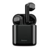Baseus W09 TWS wireless earbuds with a microphone and a charging case