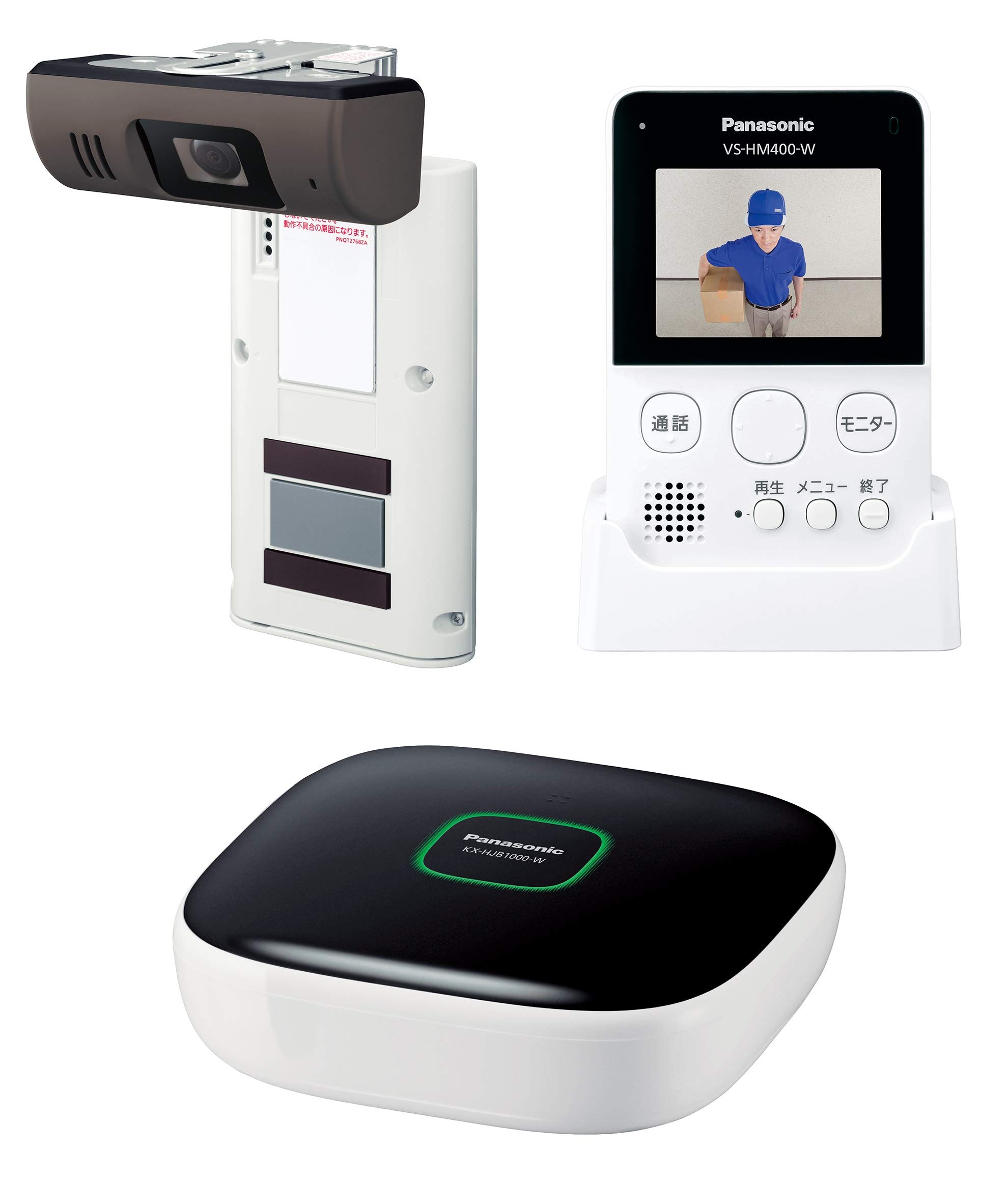

Panasonic Monitor-equipped Door Camera Kit VS-HC400K-W