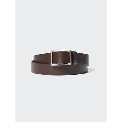 Uniqlo Japan Italian Leather Holeless Belt