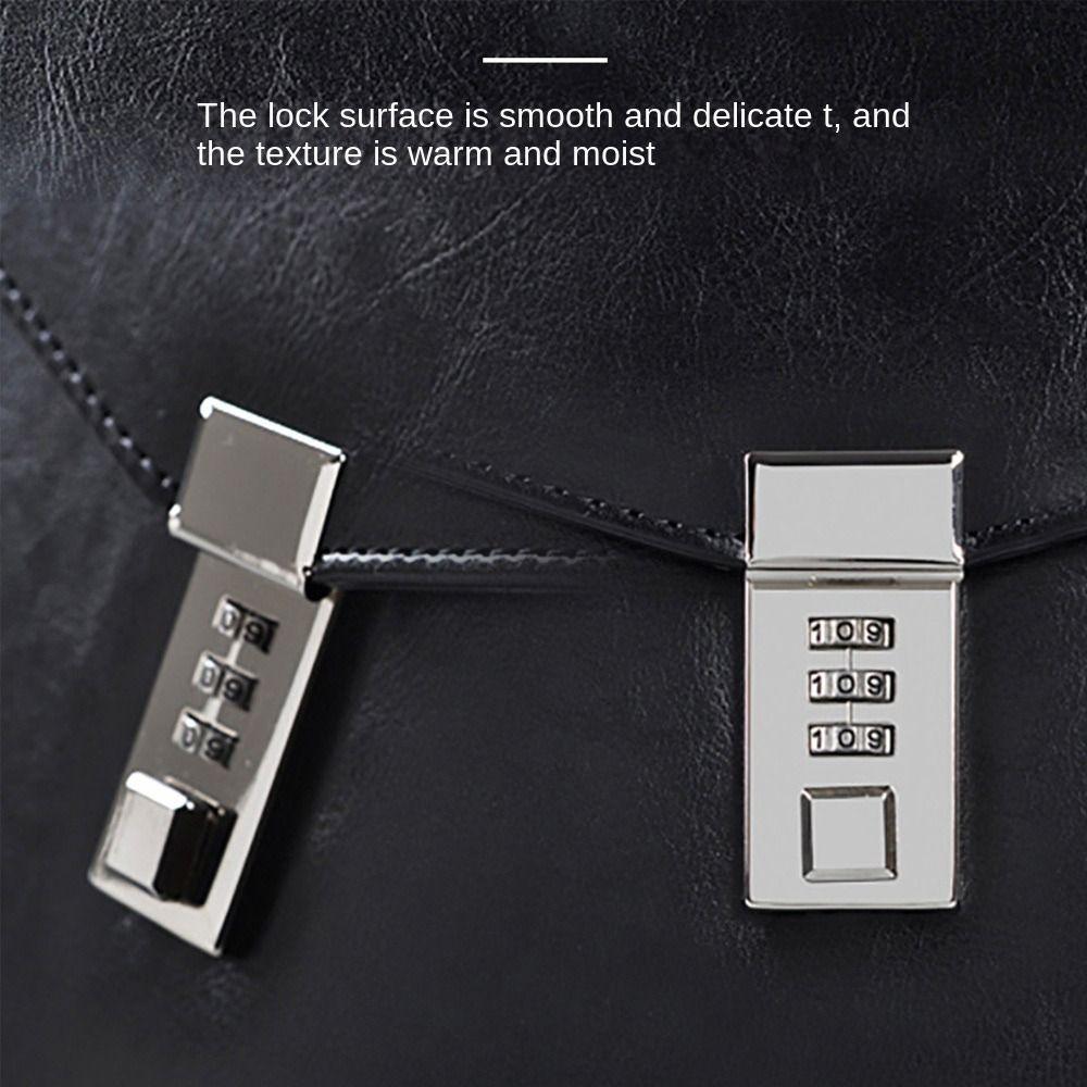 Waterproof Notepad Password Lock DIY Alloy Lock Economic Hardware Accessories Handbag