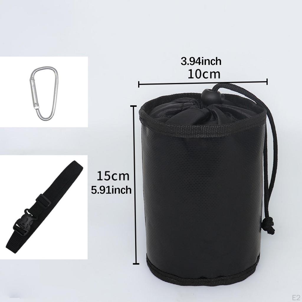 Mini Tool Bucket 10x15cm Compact Pouch for Mechanics Gardener Technicians