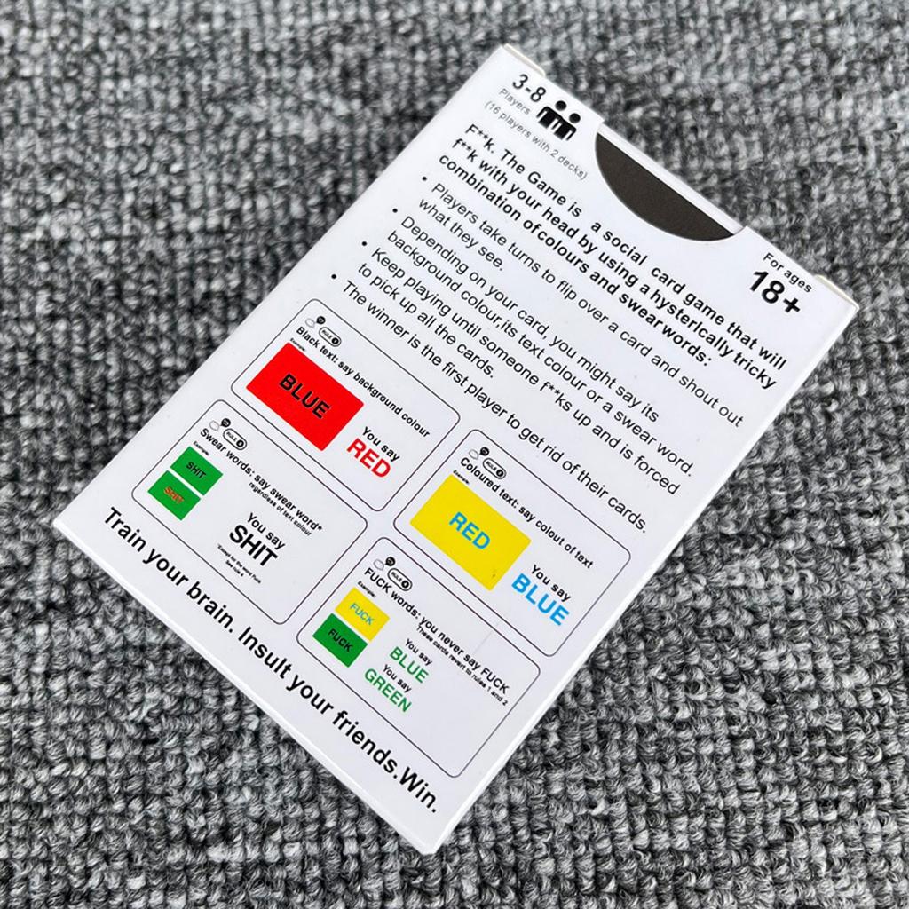 Unstress Card Gathering Leisure Board Game Card Family Gathering Game