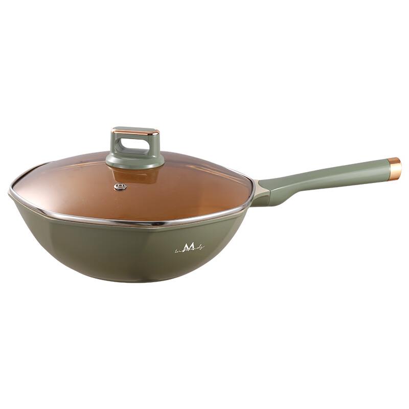 KSISE Ying Mai Si 32CM Octagonal Non-stick Wok