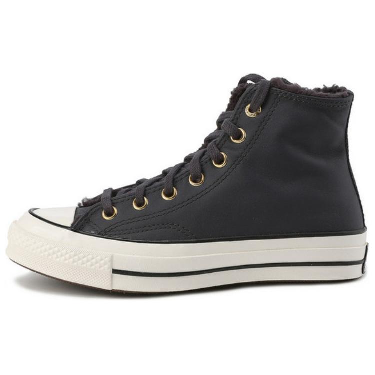 Converse 1970s Comfortable Versatile Warm Non-Slip High-Top Skate Shoes Unisex Sneakers Black A12444C