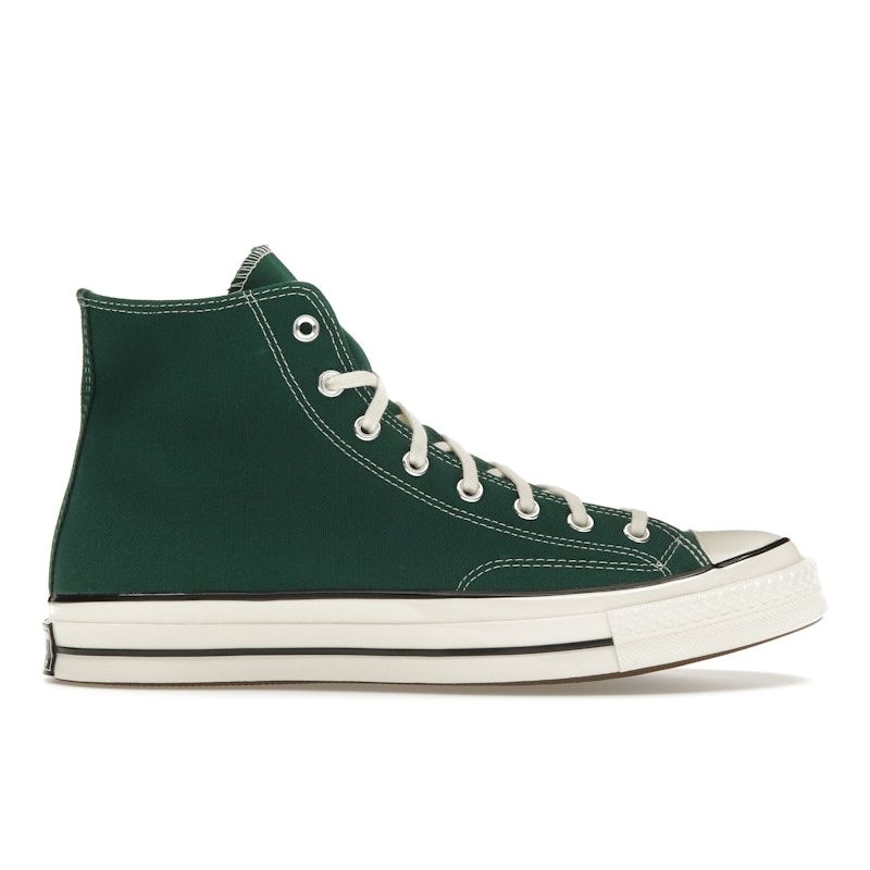 Converse Chuck 70 High Midnight Clover Unisex Sneakers Green Egret Black 168508C