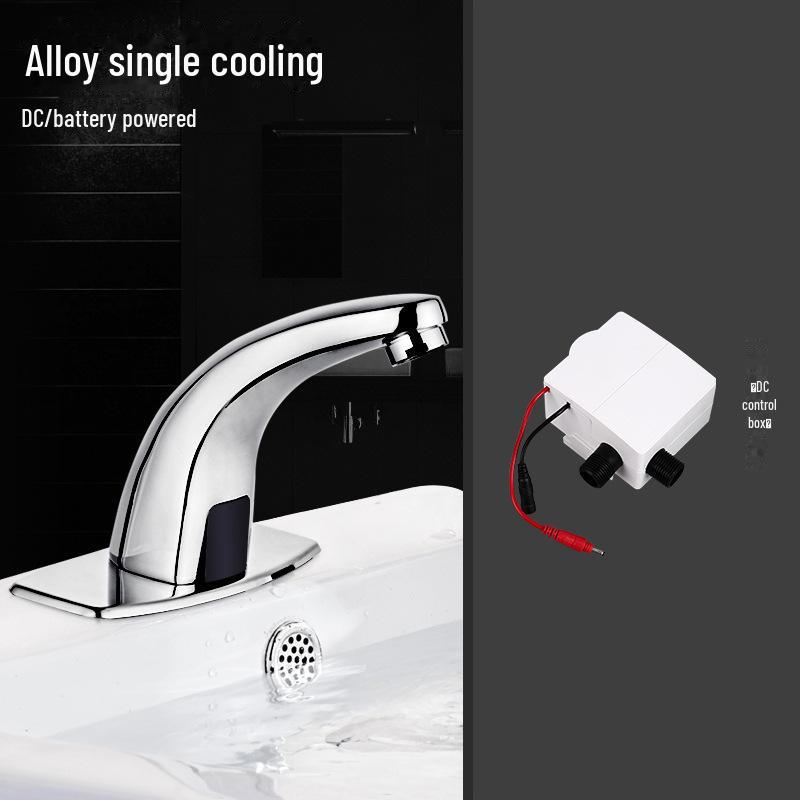 Smart Automatic Infrared Dual-Temperature Faucet for Hands-Free Washing
