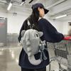 Shark Backpack Trendy Brand Sports Riding Backpack Whale Bag Men's and Women's Personality Trend Travel Bag Multifunctional Breast Bag