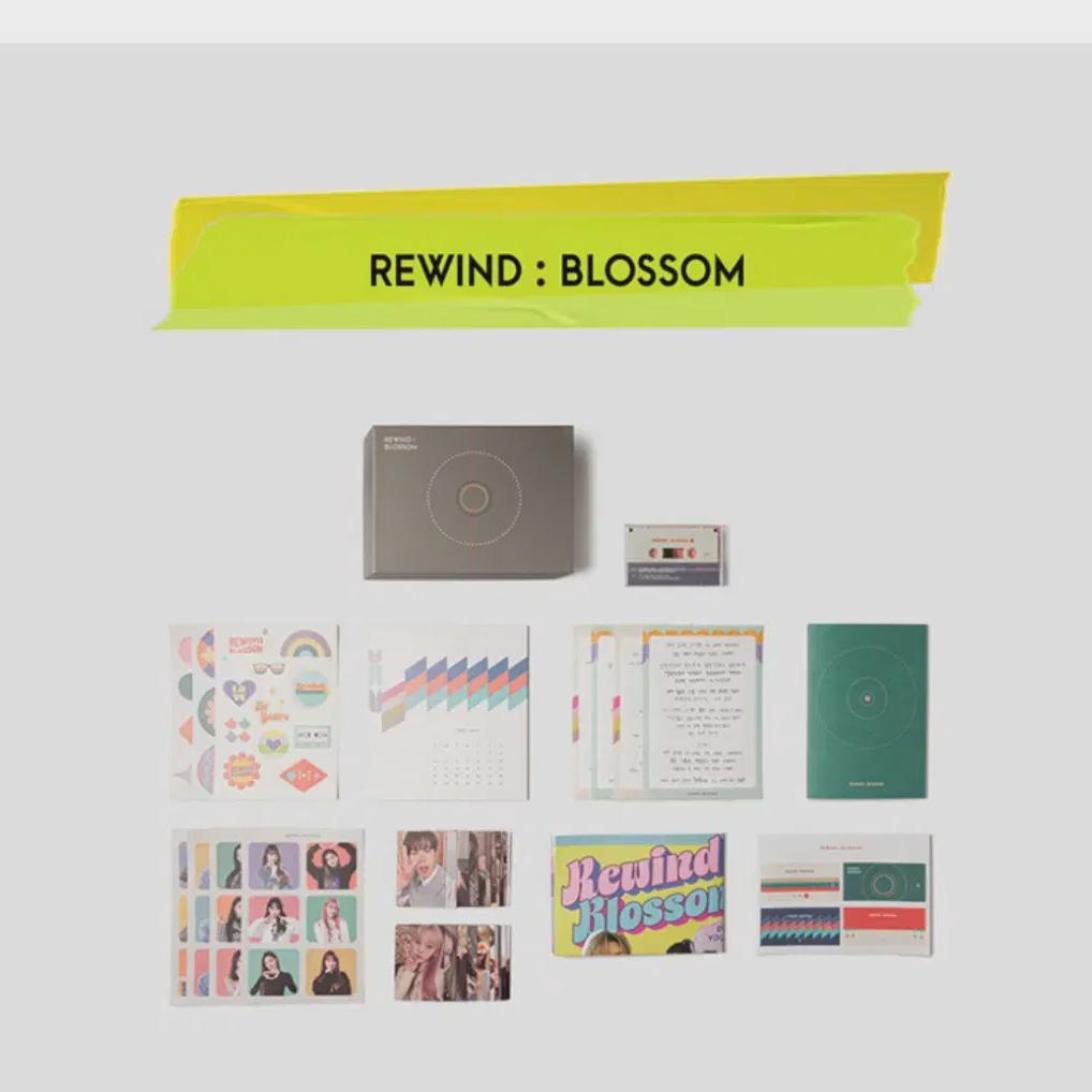 

Rewind Blossom Cassette Tape Iz*one Jang Won-young An Yu-jin Joyuri Kim Chae-won Foca