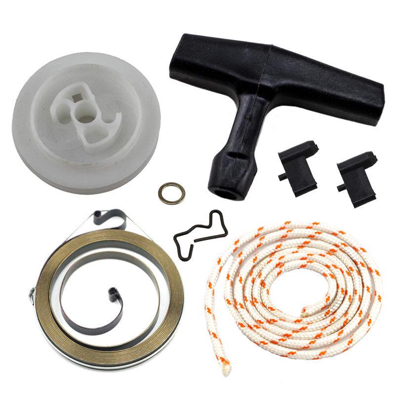 Recoil Pull Starter For Stihl 036 MS360 034 MS340 Fuel Filter Line Cap Pawl Kit