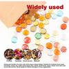 60 Pack Kraft Paper Food Bags Reusable Food Storage Bags Zipper Brown Paper Food Packaging Bags with Clear Window,12 x 20cm