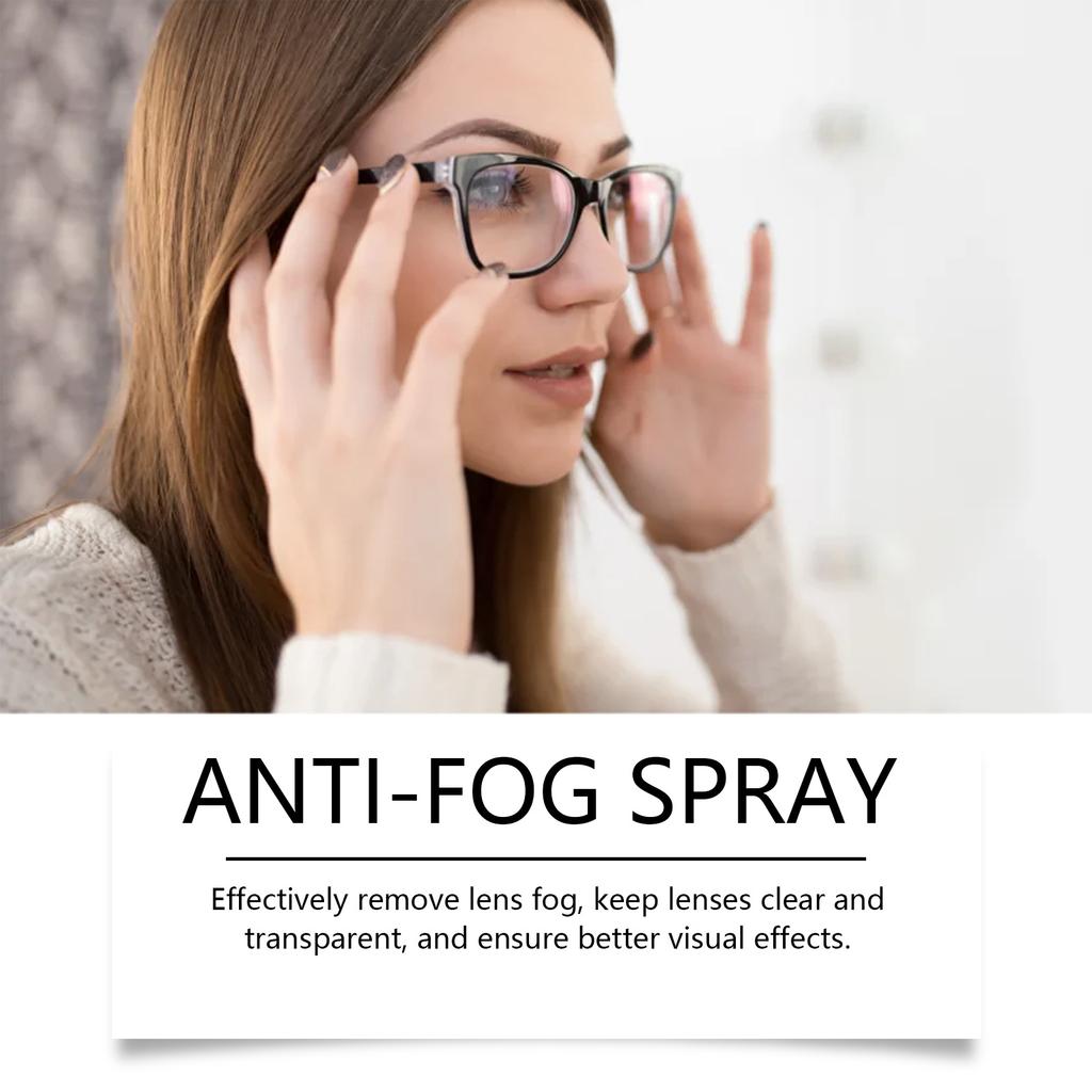 Eyeglass Cleaning Fluid Anti Fog Glasses Cleaning Lenses Remove Scratches Fingerprint Clear Vision Waterproof Portable Defogger